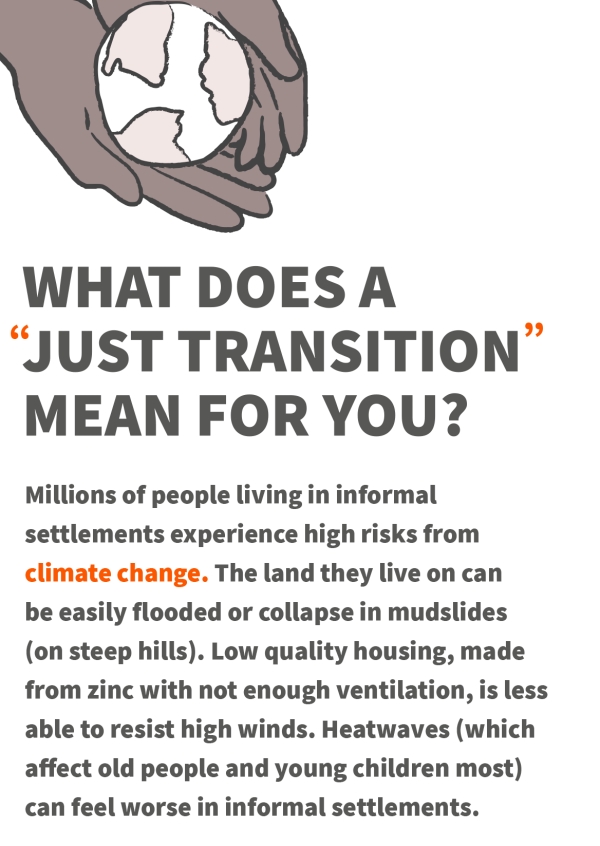 What does a “just transition” mean for you?