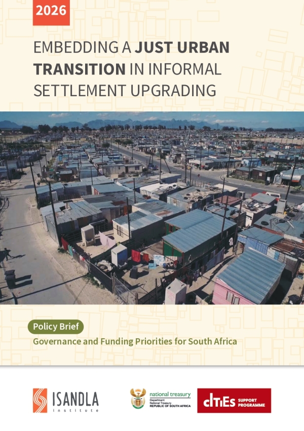 Policy Brief: Embedding a just urban transition in informal settlements