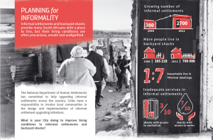 Planning for Informality web tool &ndash; an Isandla Institute Initiative